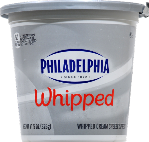 Philadelphia Whipped Cream Cheese Perspective: front