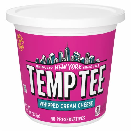 TEMP TEE Whipped Cream Cheese Perspective: front