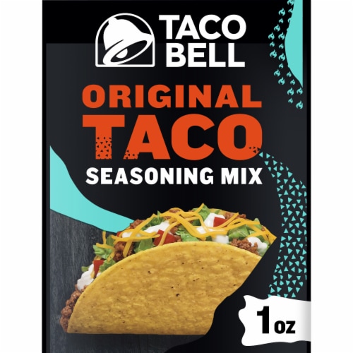 Taco Bell Original Taco Seasoning Mix, Packet Perspective: front