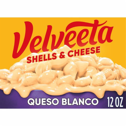 Velveeta Shells & Cheese Queso Blanco Shell Pasta & Cheese Sauce Perspective: front