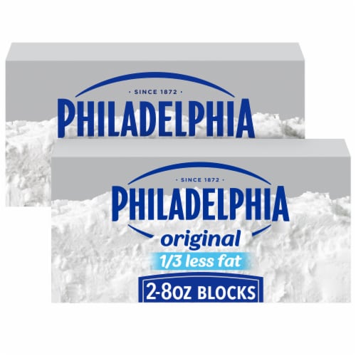 Philadelphia Neufchatel Cheese with 1/3 Less Fat than Cream Cheese Perspective: front