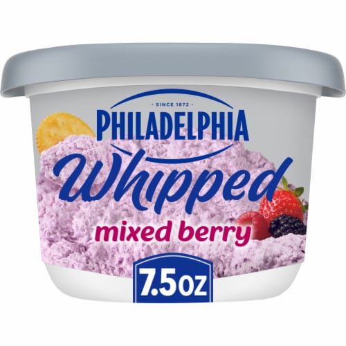 Calories in Philadelphia Whipped Mixed Berry Cream Cheese Spread