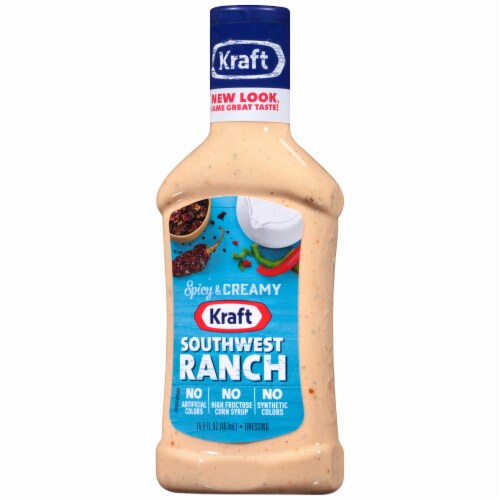 Kroger Kraft Southwest Ranch Dressing, 15.8 fl oz
