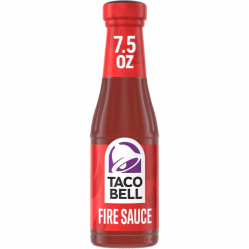 Taco Bell Fire Sauce Perspective: front