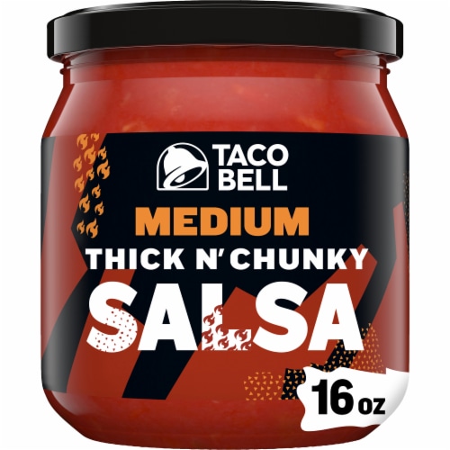 Taco Bell Medium Thick N' Chunky Salsa, 16 oz - Mariano’s