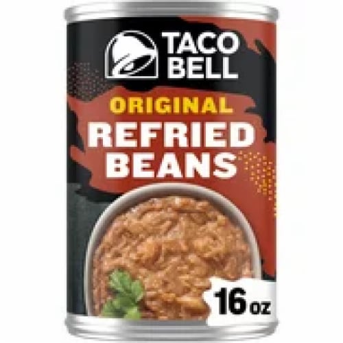 Taco Bell Original Refried Beans Perspective: front