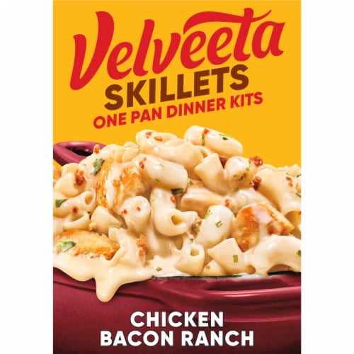 Velveeta Skillets Chicken Bacon Ranch One Pan Dinner Kit, Box Perspective: front
