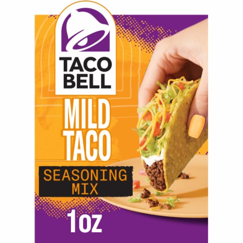 Taco Bell Mild Taco Seasoning Mix Perspective: front