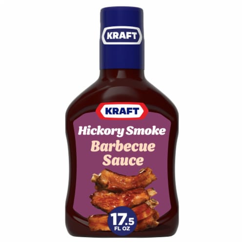 Kraft Hickory Smoke Slow-Simmered BBQ Sauce Perspective: front