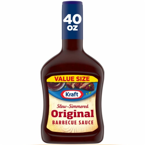 Kraft Original Slow-Simmered Barbecue Sauce Value Size Perspective: front