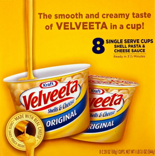 Kraft Velveeta Shells & Cheese Dinner Perspective: front