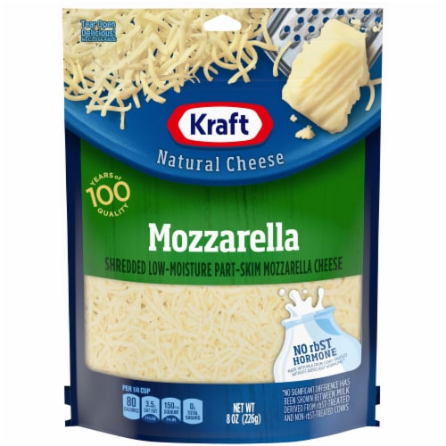 Kraft Mozzarella Shredded Cheese Perspective: front