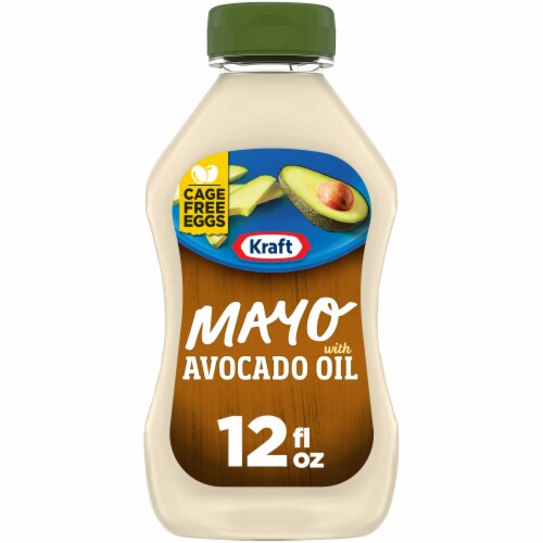 Kraft Reduced Fat Avocado Oil Mayo Perspective: front