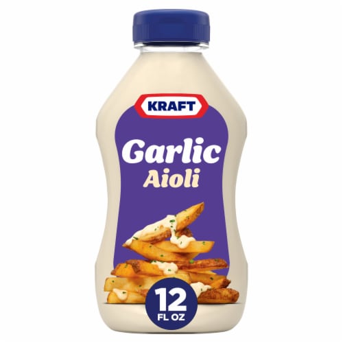 Kraft Garlic Aioli Perspective: front