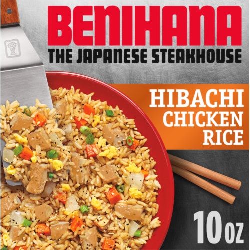 Benihana The Japanese Steakhouse Hibachi Chicken Rice Frozen Meal Perspective: front