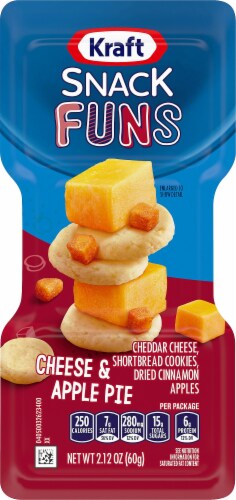 Kraft Trio Snack Funs Apple Pie Perspective: front