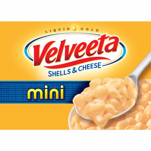 Velveeta Shells & Cheese Mini Shell Pasta & Cheese Sauce Meal Perspective: front