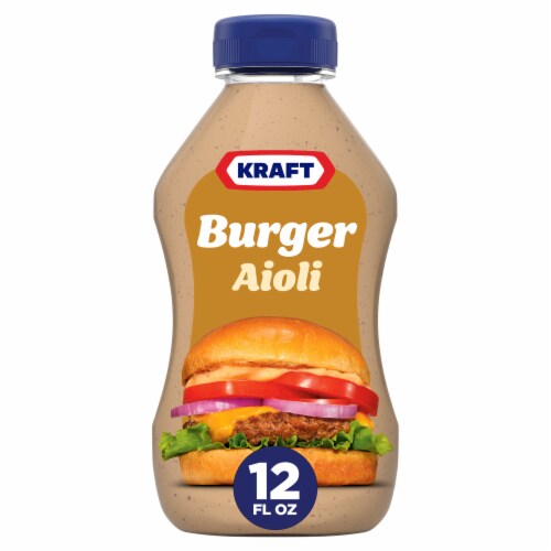 Kraft Burger Aioli Perspective: front