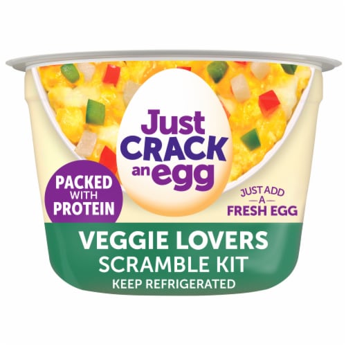 Just Crack An Egg Veggie Scramble Breakfast Bowl Kit Perspective: front