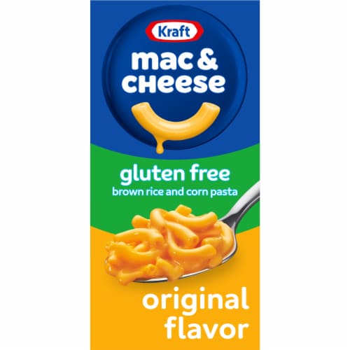 Kraft Gluten Free Original Mac N Cheese Macaroni and Cheese Dinner Perspective: front