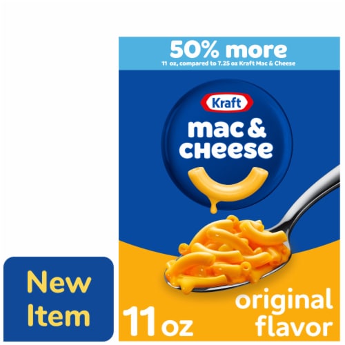 Kraft Original Mac & Cheese Macaroni and Cheese Dinner, Box Perspective: front