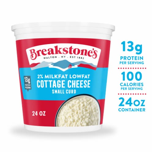 Breakstone’s Low Fat 2% Milkfat Small Curd Cottage Cheese