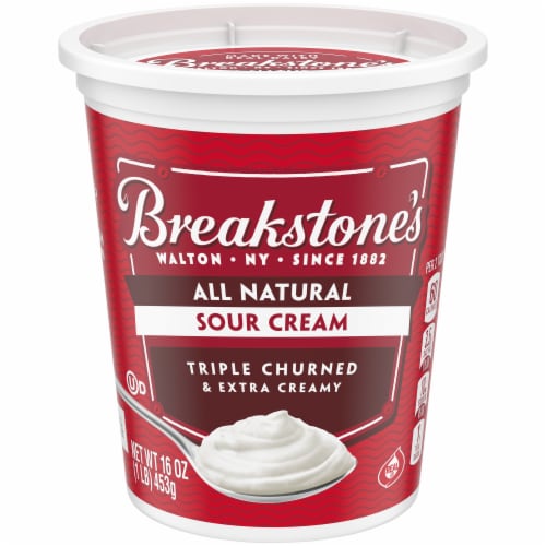 Breakstone's All Natural Sour Cream Perspective: front