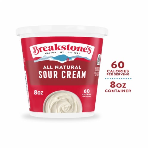 Breakstone's All Natural Sour Cream Perspective: front