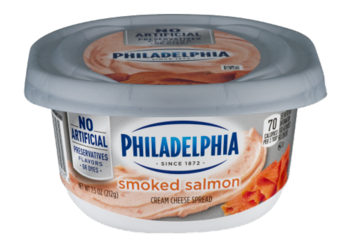 Kraft Philadelphia Salmon Cream Cheese, 8 oz - Kroger
