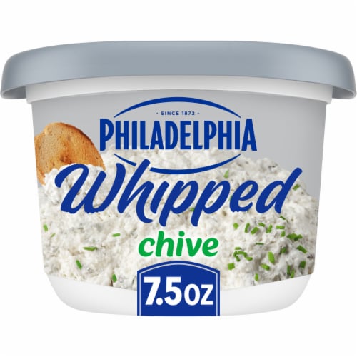 Calories in Philadelphia Whipped Chive Cream Cheese Spread