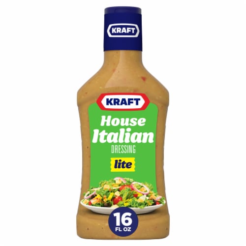 Kraft House Italian Lite Salad Dressing Perspective: front