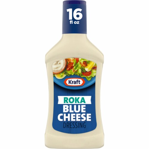 Kraft Roka Blue Cheese Salad Dressing Perspective: front