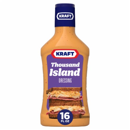 Kraft Thousand Island Salad Dressing Perspective: front
