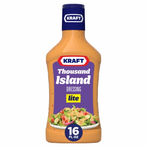 Kraft Light Thousand Island Salad Dressing Perspective: front