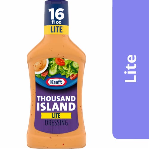 Kraft Light Thousand Island Salad Dressing Perspective: front