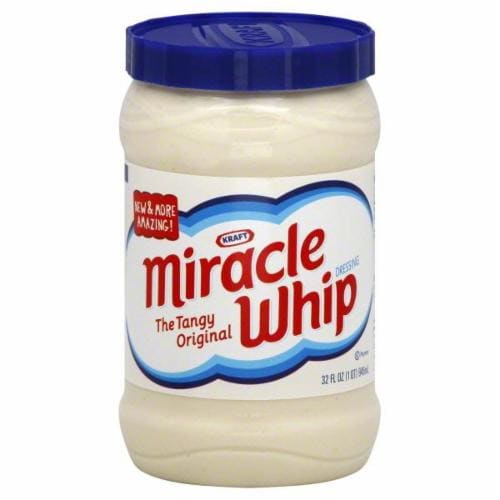 Kraft Miracle Whip Dressing Perspective: front