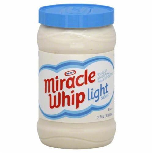 Kraft Miracle Whip Light Perspective: front
