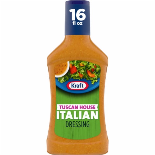 Kraft Tuscan House Italian Salad Dressing Perspective: front