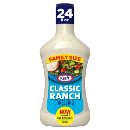 Kraft Classic Ranch Salad Dressing Perspective: front