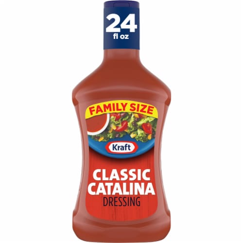 Kraft Classic Catalina French Salad Dressing Perspective: front