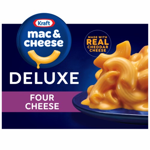 Kraft Deluxe Four Cheese Mac N Cheese Macaroni and Cheese Dinner