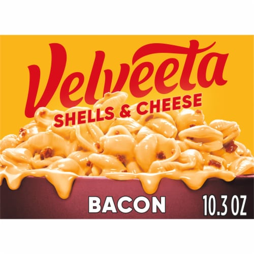 Velveeta Shells and Cheese Bacon Macaroni and Cheese Dinner Perspective: front