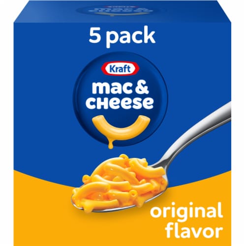 Kraft Original Mac N Cheese Macaroni and Cheese Dinner Perspective: front