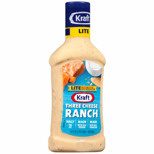 Kraft Lite Three Cheese Ranch Dressing, 16 fl oz Ralphs