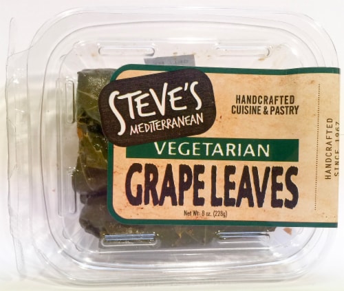 Steve's Mediterranean Vegetable Grape Leaves Perspective: front