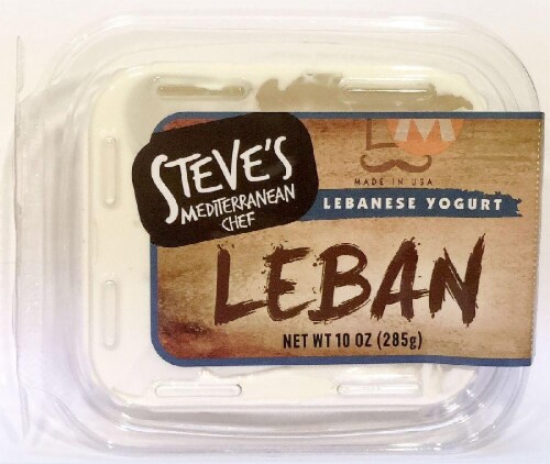 Steve's Mediterranean Chef Leban Lebanese Yogurt 10 oz Perspective: front