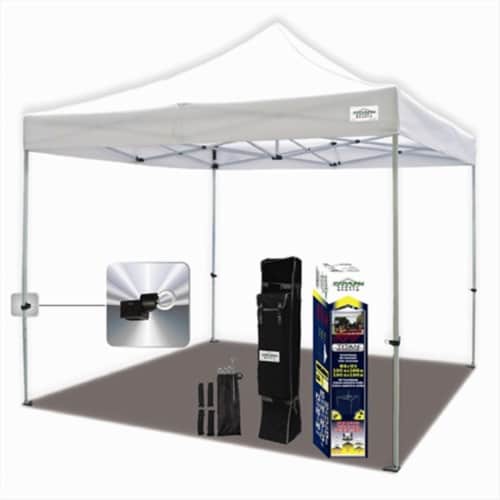 Caravan Canopy TitanShade 10 ft. x 10 ft. White Instant Canopy Perspective: front