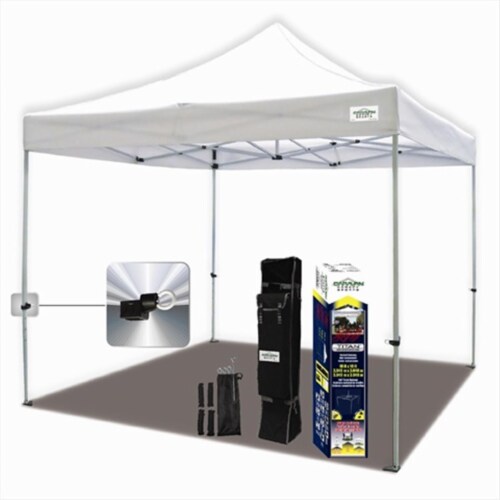 Caravan Canopy TitanShade 10 ft. x 10 ft. White Instant Canopy Perspective: front
