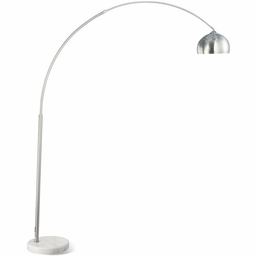 Arched floor lamp clearance marble base