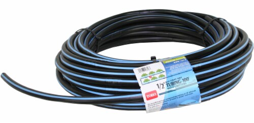 Toro Blue Stripe® Drip Tubing - Black/Blue Perspective: front